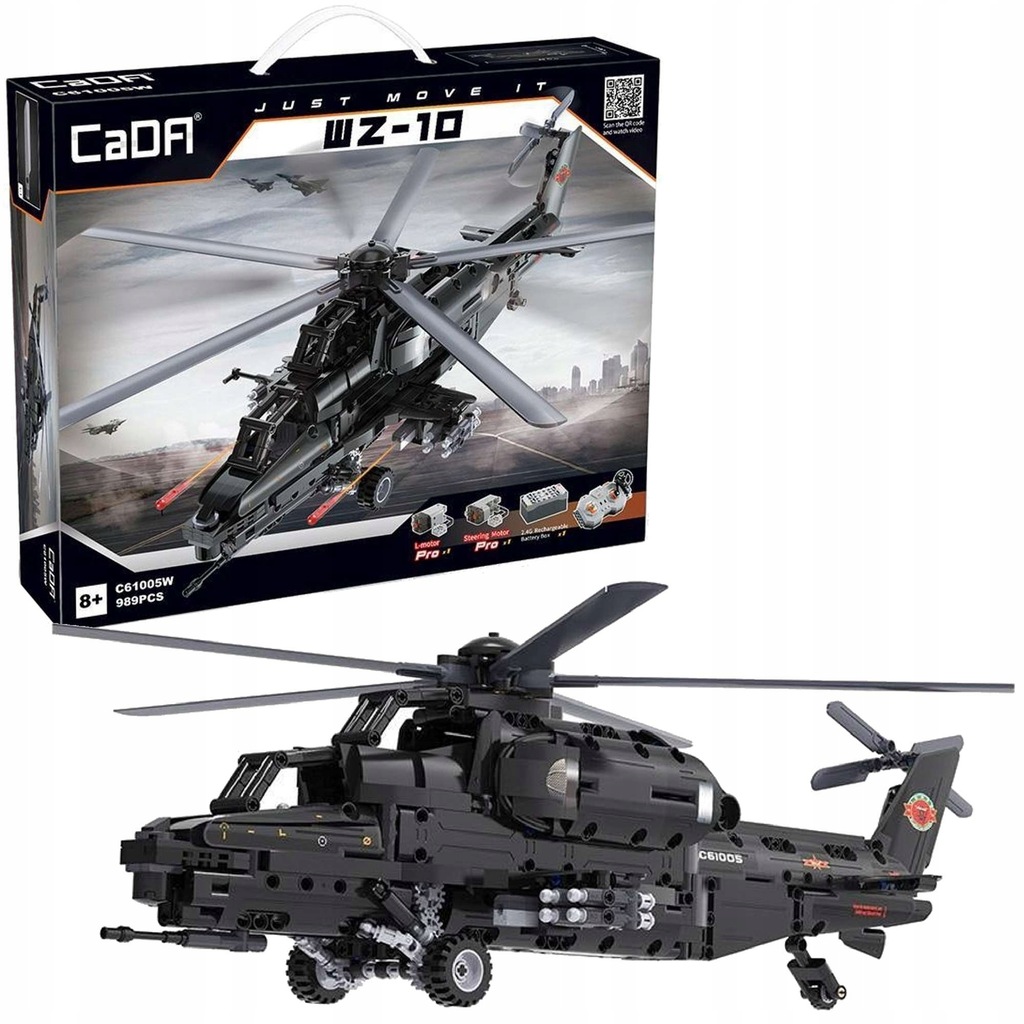 CADA KLOCKI ŚMIGŁOWIEC SZTURMOWY HELIKOPTER WZ-10