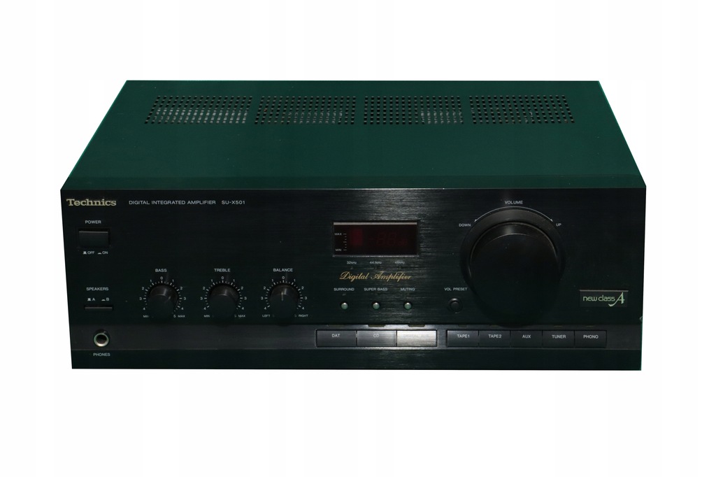 Wzmacniacz Technics SU-X501 nietestowany włącz się na części ?