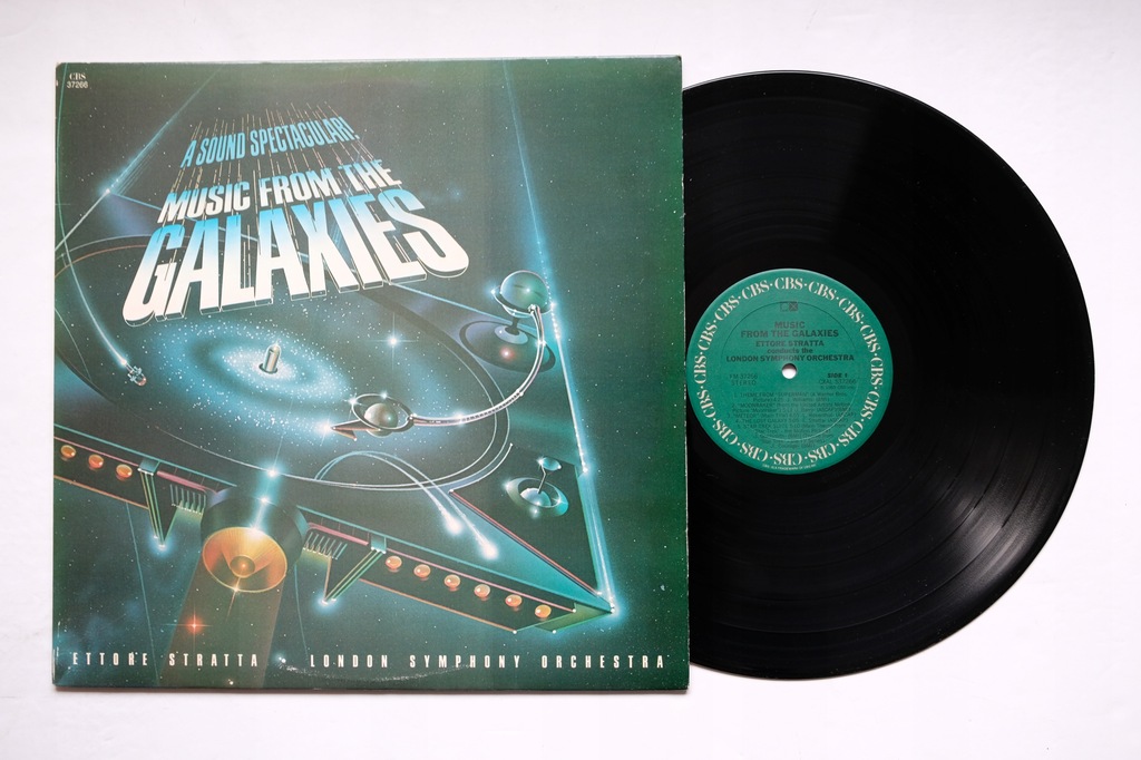 ETTORE STRATTA music from the galaxies LP USA 13282451869 oficjalne