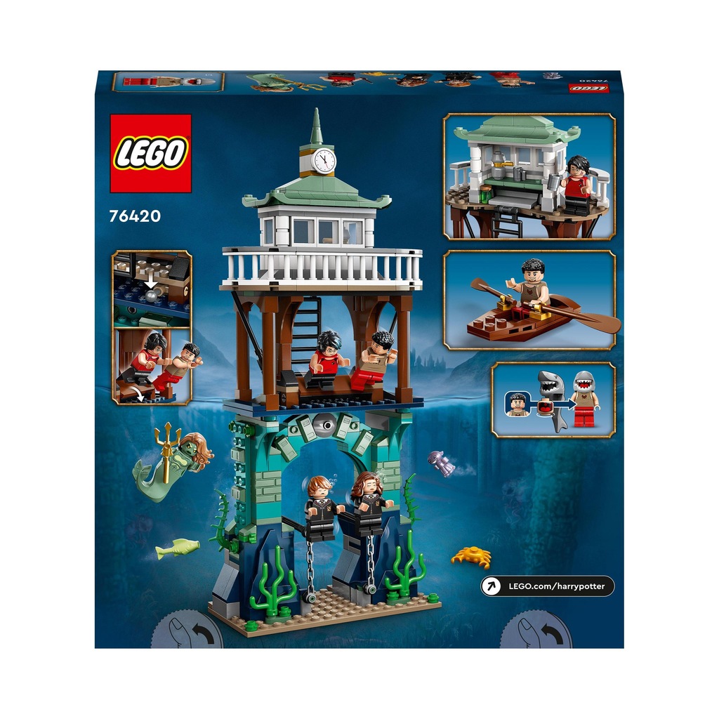 LEGO Harry Potter 76420 Turniej Trójmagiczny: Jezioro Hogwart PREZENT
