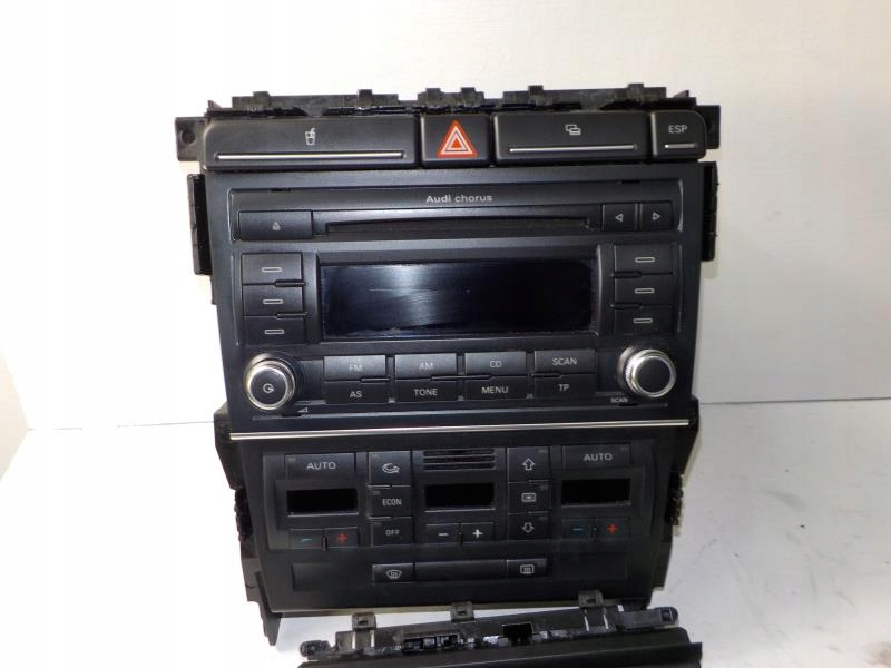 AUDI A4 B7 KONSOLA ŚRODKOWA TUNEL 2 DIN 8E0858005F 7662880429