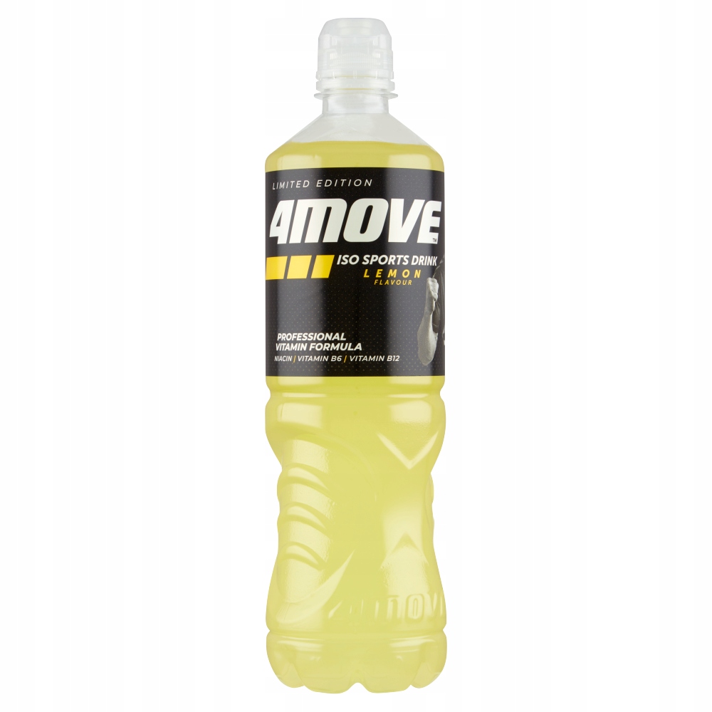 4Move Napój Izotoniczny Niegazowany O Smaku Cytrynowym 750 Ml
