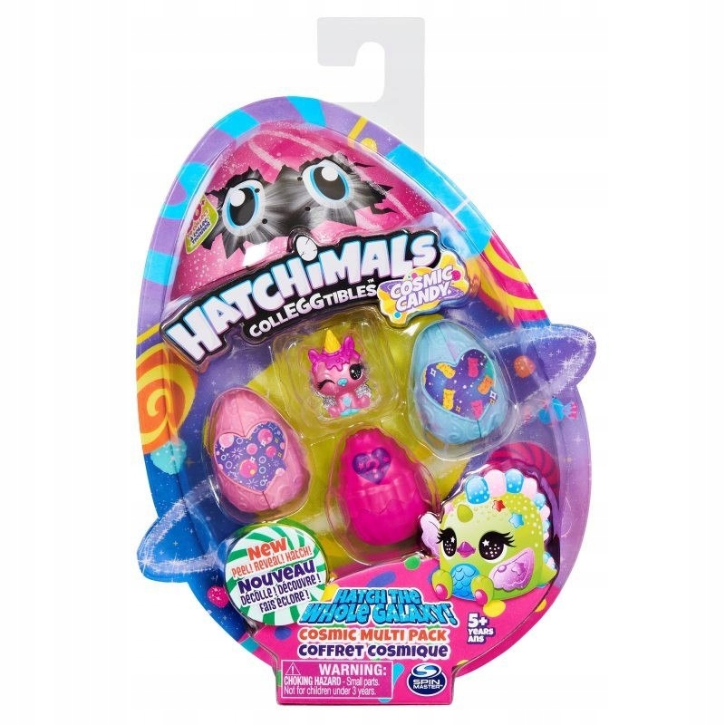 Figurka HATCHIMALS S8 Cosmic Candy Multipak