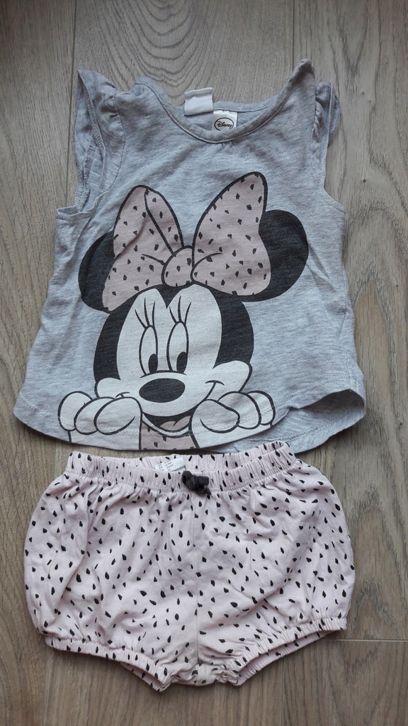 komplet Disney h&m Myszka Minnie 74