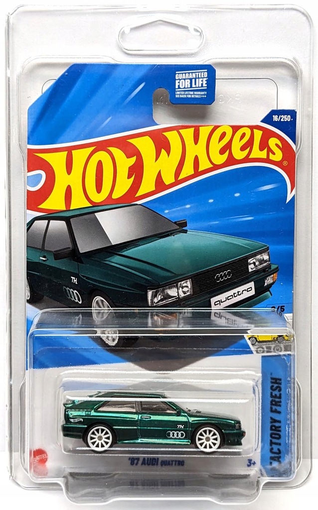 ホットウィール　'87 AUDI Quattro 　スーパートレジャーハント 7604a37e42c6b76d410b21293c5d