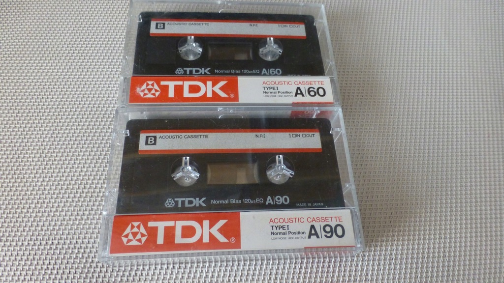 Kaseta magnetofonowa TDK A60/90 - 2 szt.