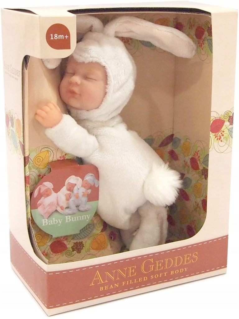 Anne Geddes lalka niemowlę Królik króliczek 23 cm anna