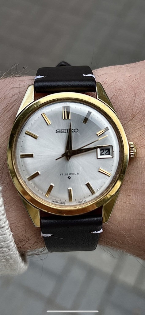 Rzadki! Zegarek Seiko 6602-8050 Vintage - 12907344746 - oficjalne archiwum  Allegro