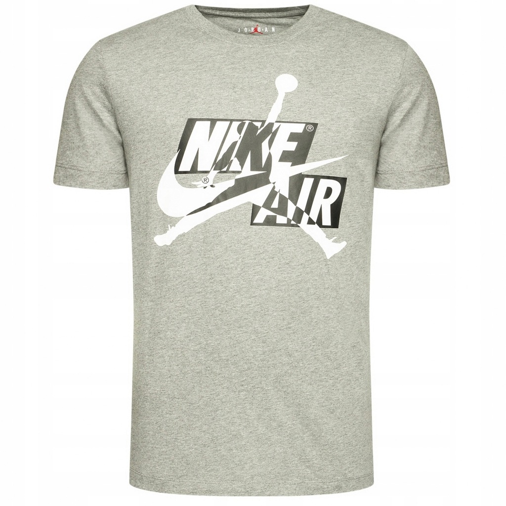 Nike Air Jordan t-shirt Jumpman szara S CU9570-091 - 11804010843 -  oficjalne archiwum Allegro