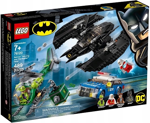 LEGO 76120 BATMAN Batwing i napad Człowieka-zaga