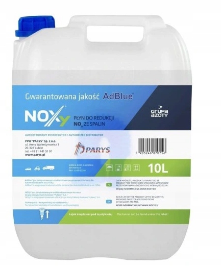 Noxy AdBlue - Płyn katalityczny DPF Ad Blue 10L