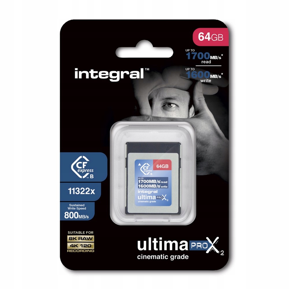 Купить INTEGRAL UltimaPro X2 CFexpress Type B 2.0 64 ГБ: отзывы, фото, характеристики в интерне-магазине Aredi.ru