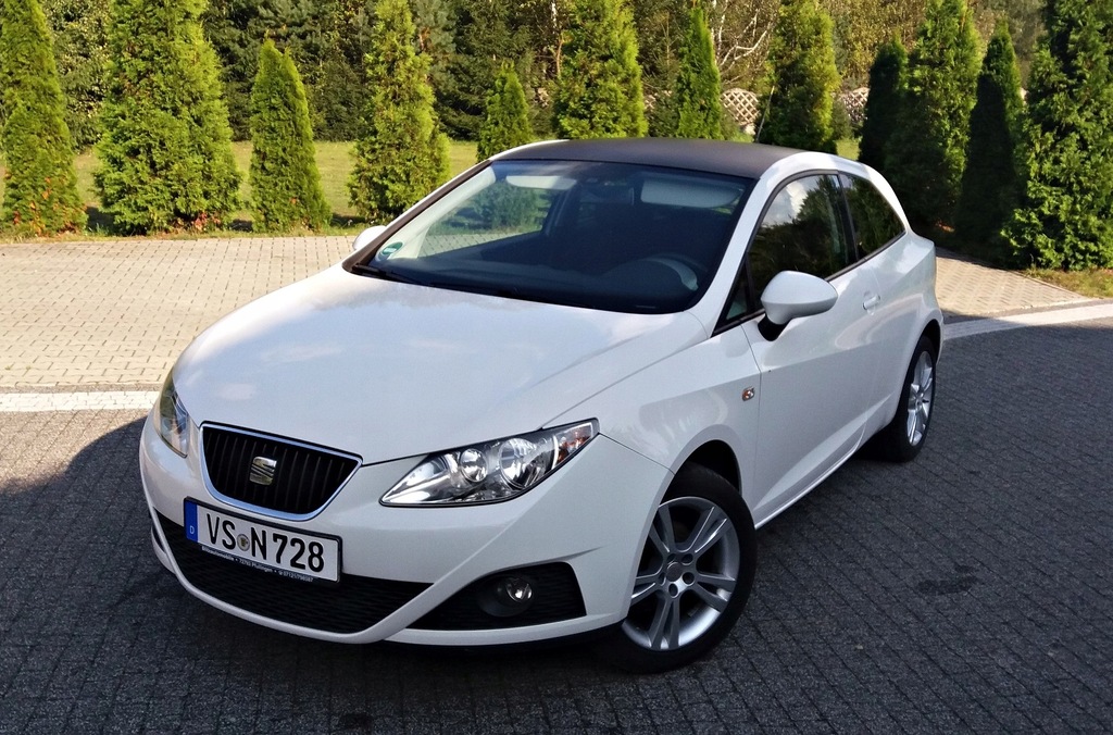 SEAT IBIZA 1.6 BENZYNA 110KM 2008 ROK PRZEB 134TYS