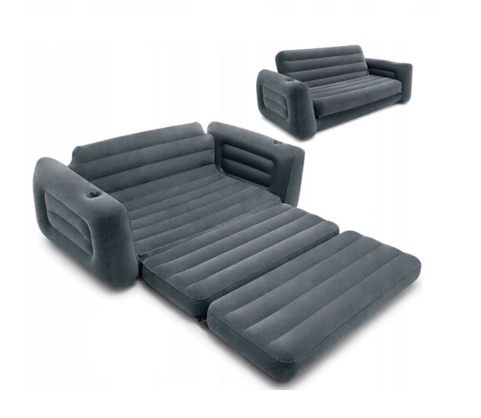 INTEX 2w1 Sofa Dmuchana Rozkładana Łóżko Materac