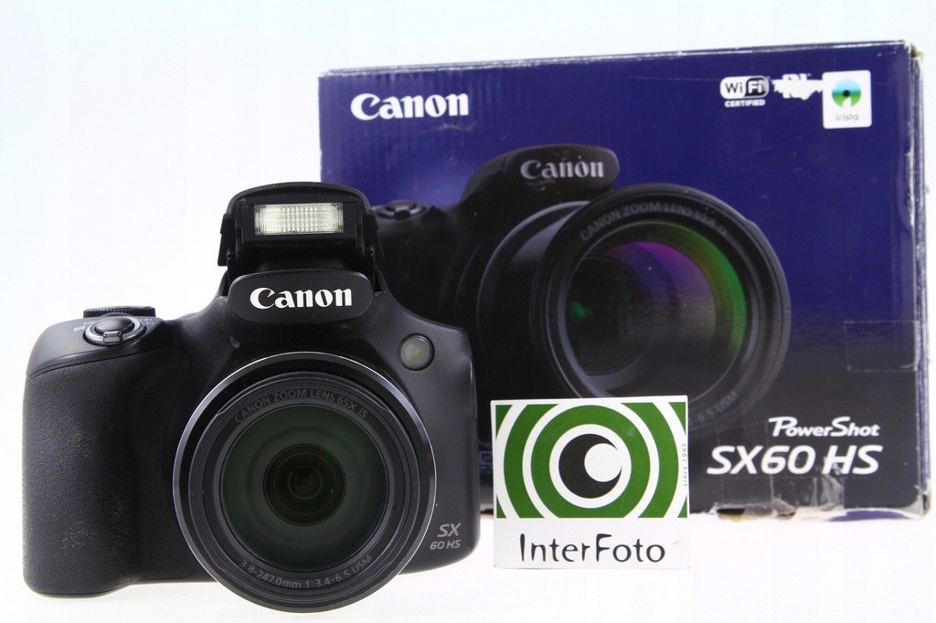 Canon PowerShot SX60 HS -Wi-Fi 65x Zoom InterFoto