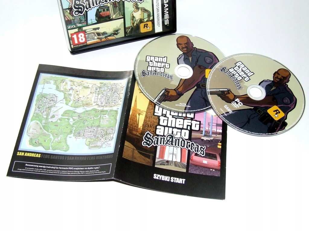 Купить GTA GRAND THEFT AUTO - САН-АНДРЕАС [PL]: отзывы, фото и ...