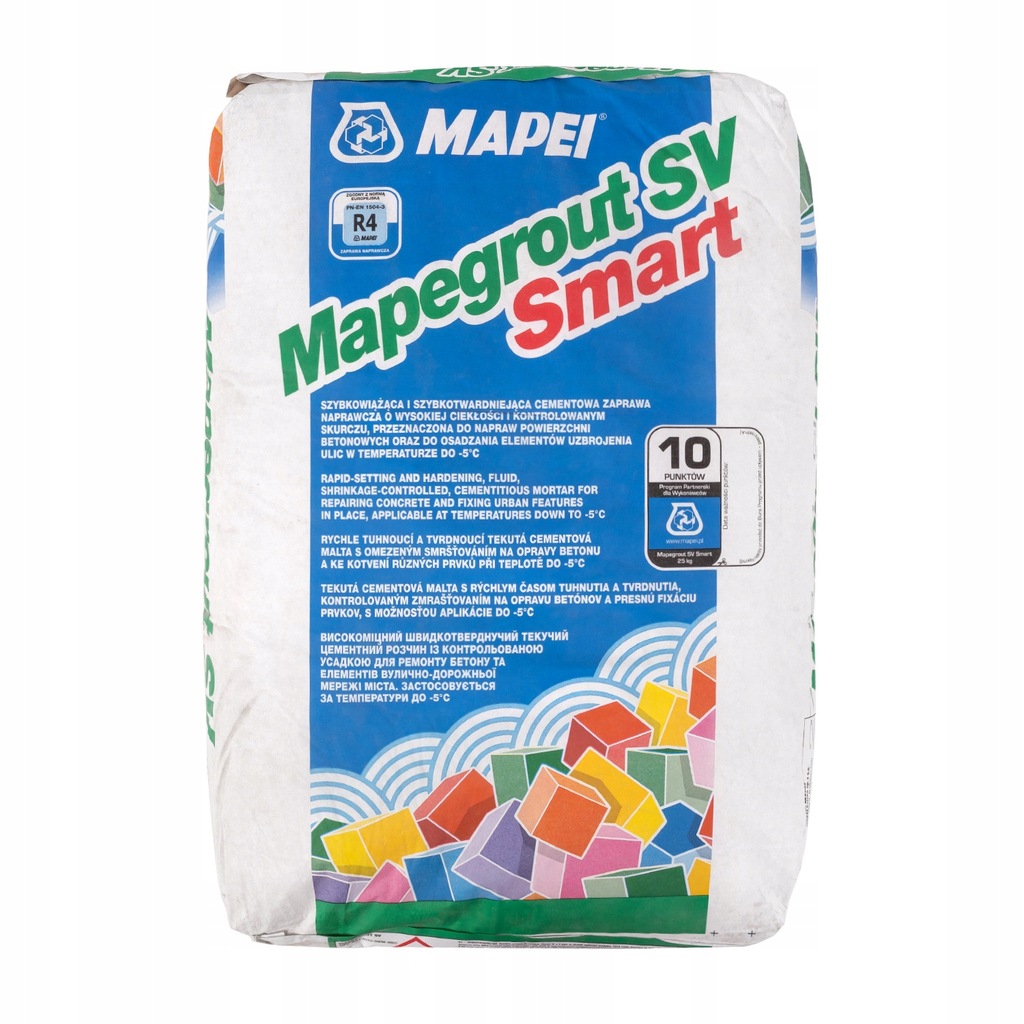 Zaprawa naprawcza MAPEI MAPEGROUT SV SMART 25kg