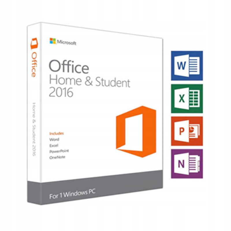 Windows Microsoft Office Home and Student 2016