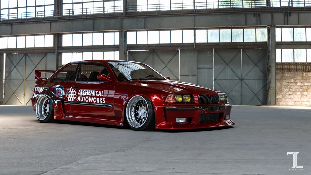 BMW E36 TORNADO BODY KIT DRIFT TUNING 10839948714 oficjalne archiwum Allegro