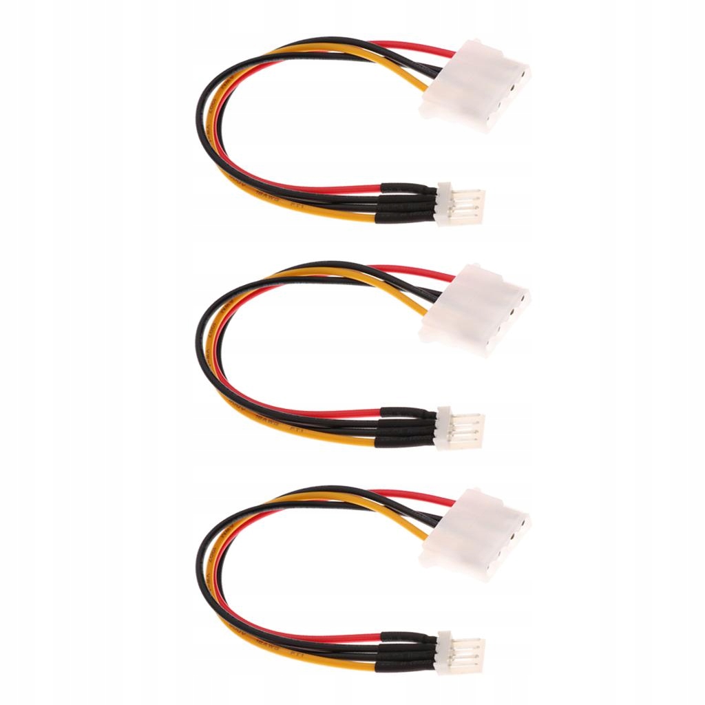 4Pin to Floppy Drive Pin Male Power Cable