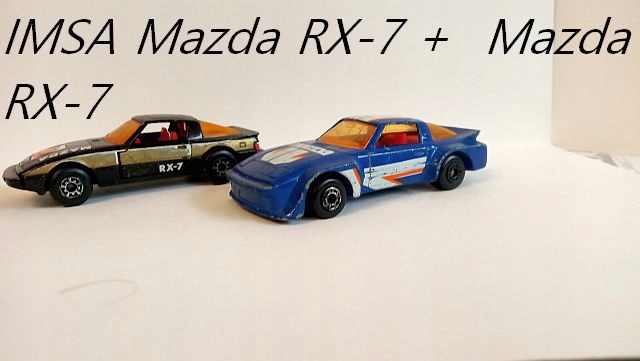 1982 IMSA Mazda RX-7 + Mazda RX-7