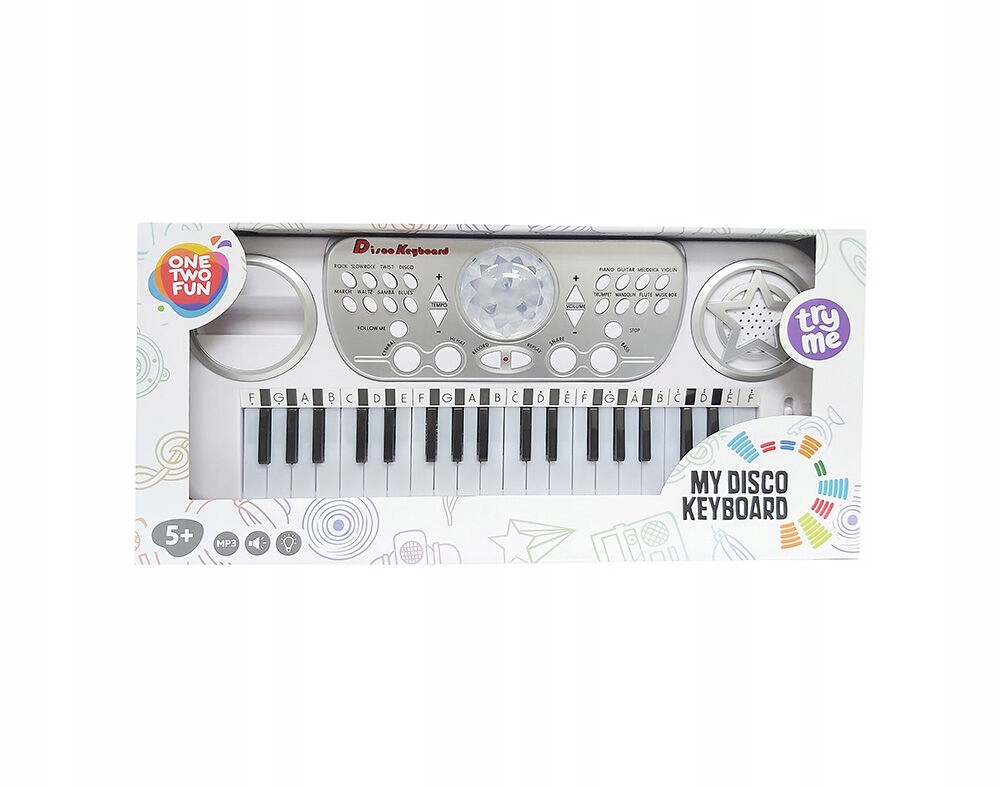 One Two Fun Keyboard mp3 funkcja follow me