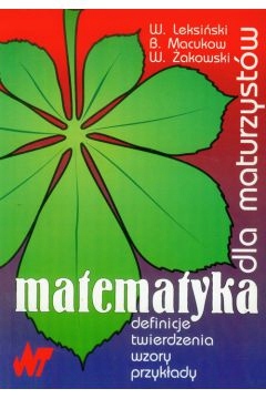 Matematyka dla maturzystów Bohdan Macukow