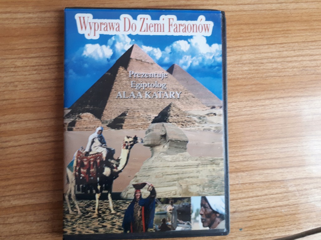 EGIPT=ZIEMIA FARAONOW- WYPRAWA-PŁYTKI Z FILMAMI-2X