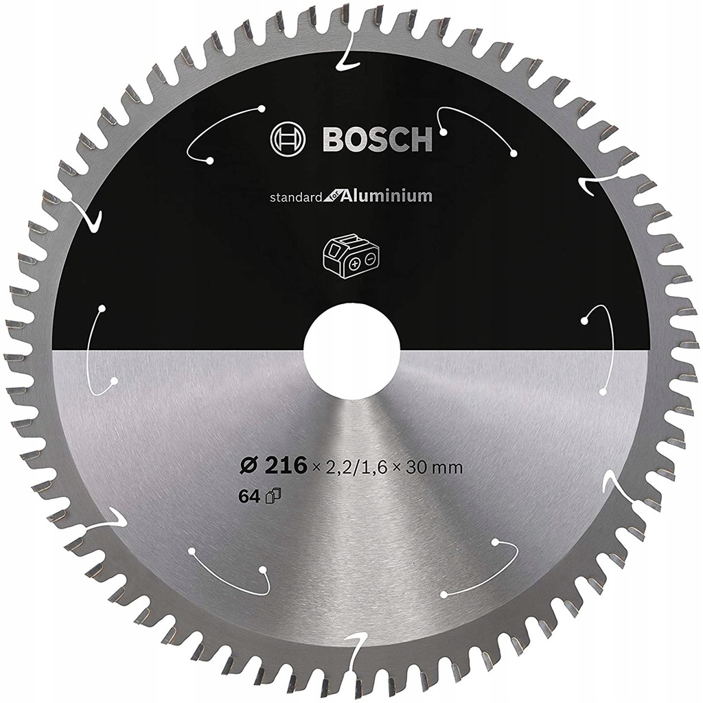 22AV Tarcza standard aluminium Bosch 2608837776