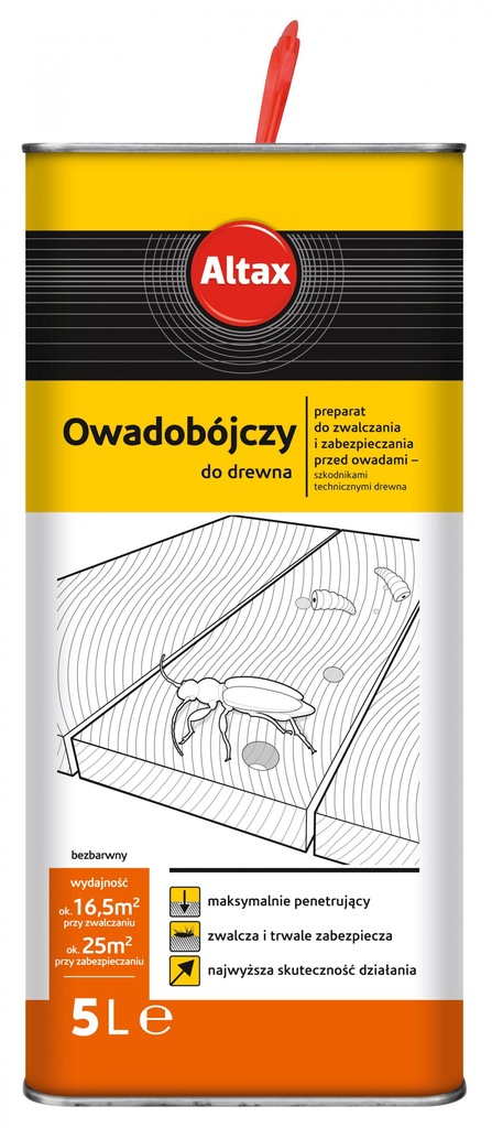 ALTAX HYLOTOX Q Preparat owadobójczy 10 L