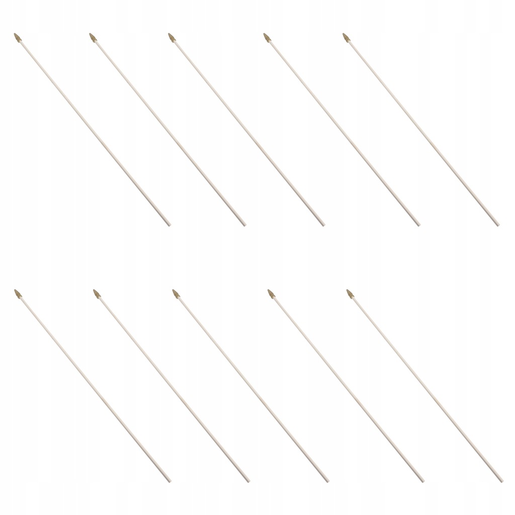 10PCS WOODEN FLAG POLES DIY FLAG POLE WOODEN
