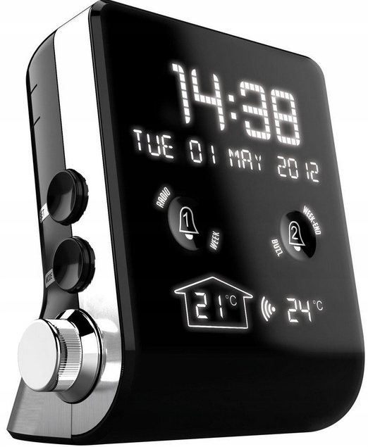 Radio sieciowo-bateryjne FM Thomson Radiobudzik Thomson CT390 16D168
