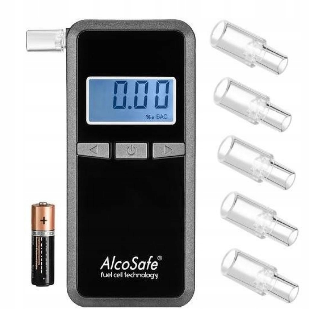 Alkomat elektrochemiczny BACscan AlcoSafe F8 Black