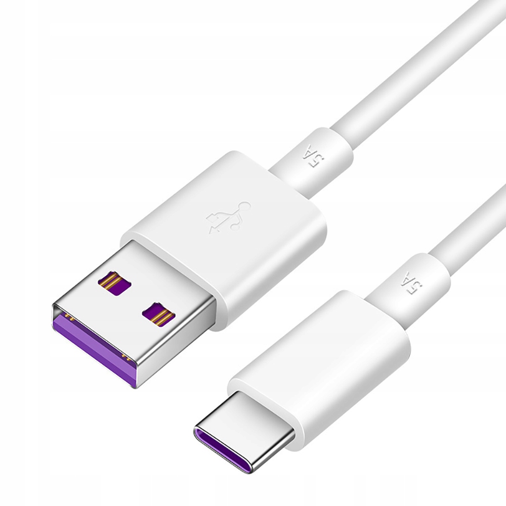 KABEL DO SZYBKIEGO ŁADOWANIA 1m USB - Typ C biały