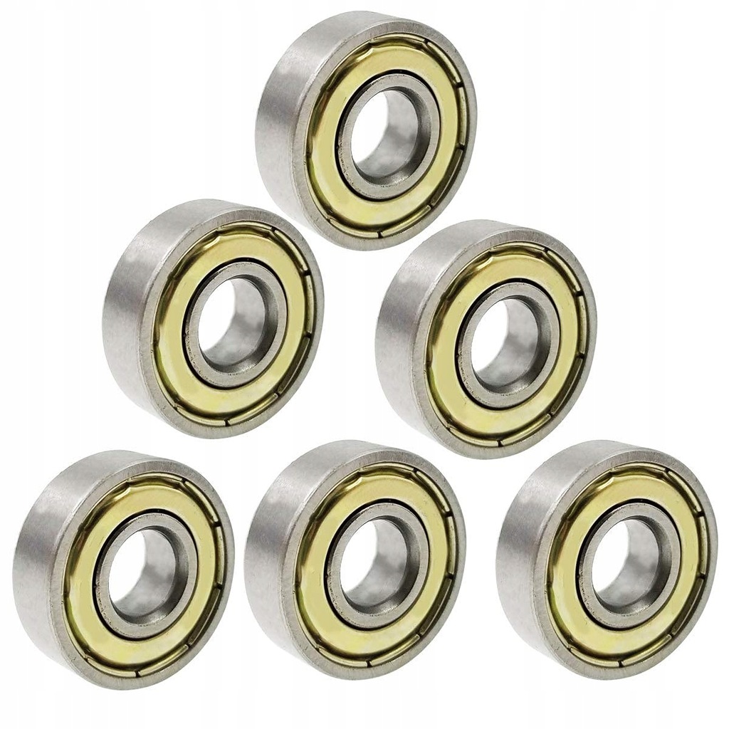 Sourcing Map 6200ZZ Gorge Profonde Bille Roulements 10mm X 30mm X 9mm