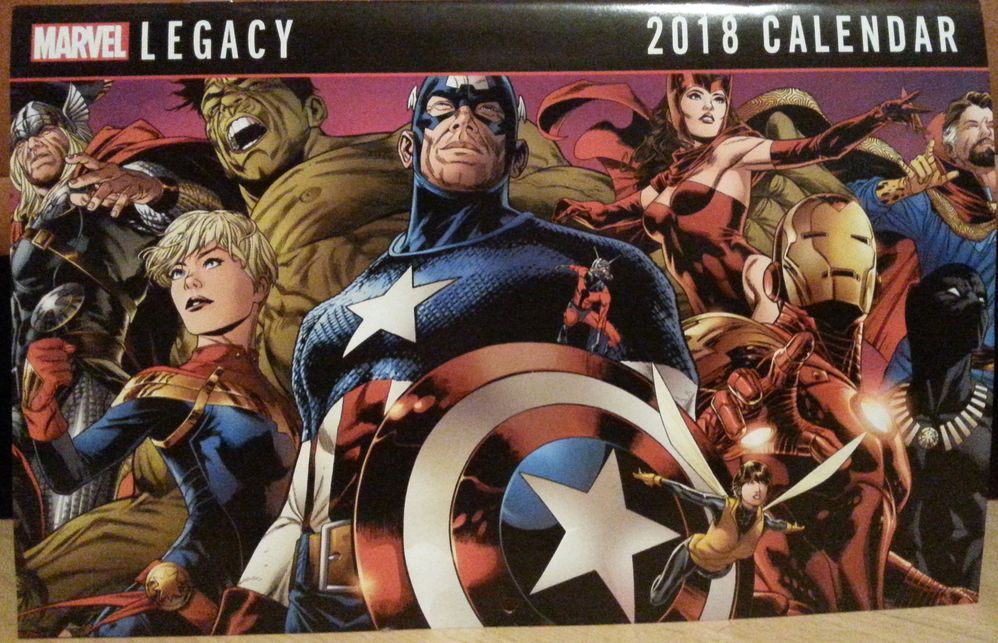 Marvel Legacy - kalendarz na rok 2018