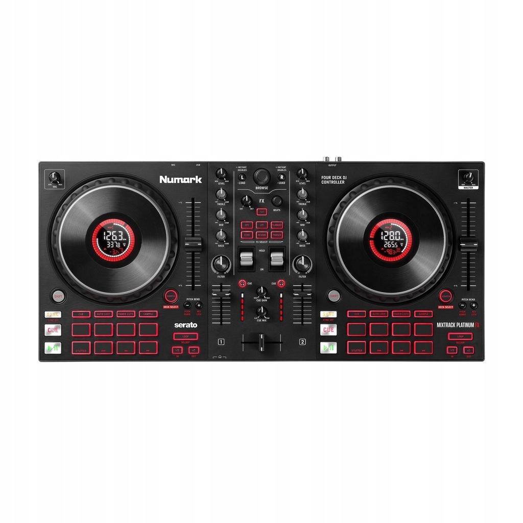 Купить Numark Mixtrack Platinum FX, DJ-контроллер: отзывы, фото, характеристики в интерне-магазине Aredi.ru