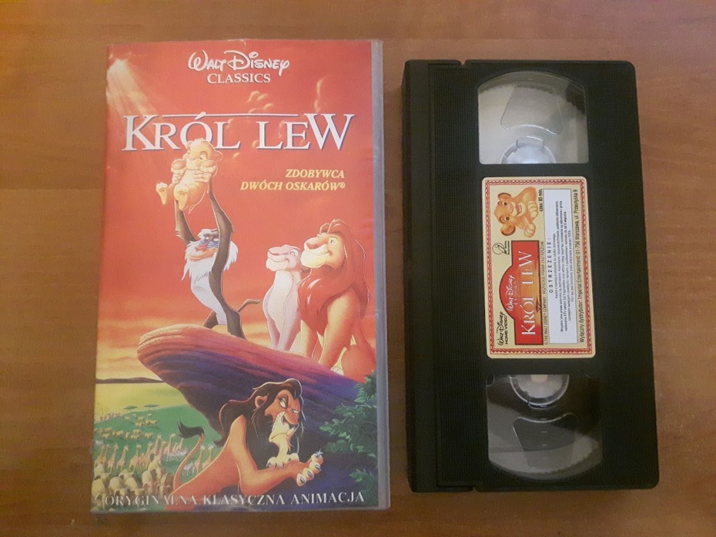 KRÓL LEW VHS