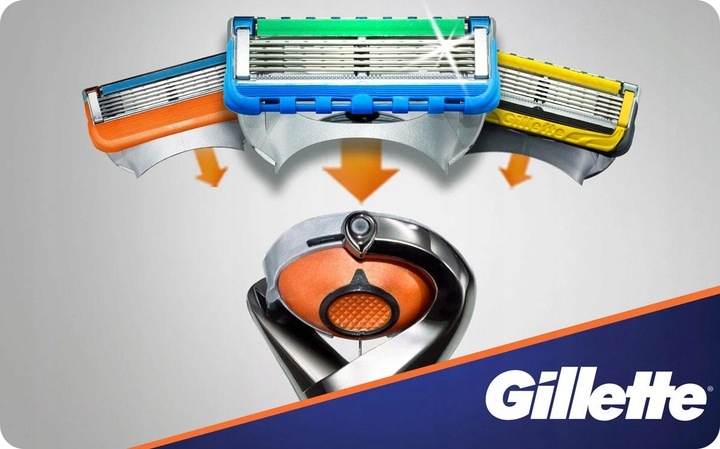 GILLETTE Maszynka FUSION PROGLIDE POWER FLEXBALL - 10455745493 ...