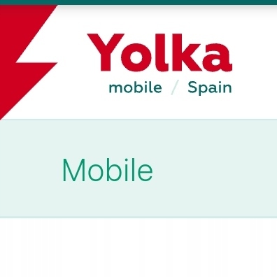 Starter SIM Karta Yolka mobile .es