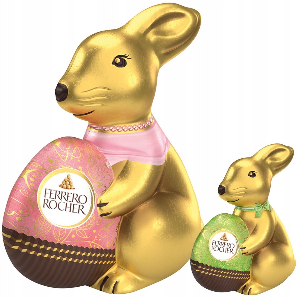 Ferrero Rocher Królik Zając w Czekoladzie Figurka Orzech Wielkanoc 60g DE