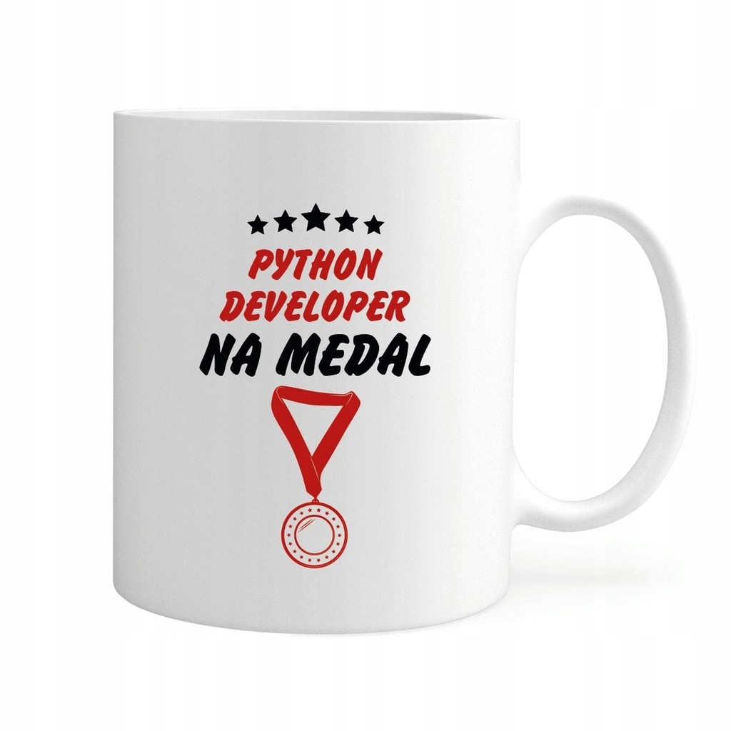 KUBEK PYTHON DEVELOPER NA MEDAL PREZENT