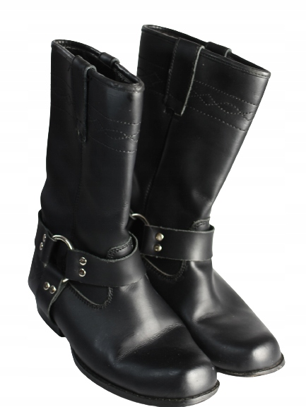 C320 BUTY SKÓRZANE KOWBOJKI KAWALERYJKI R.40