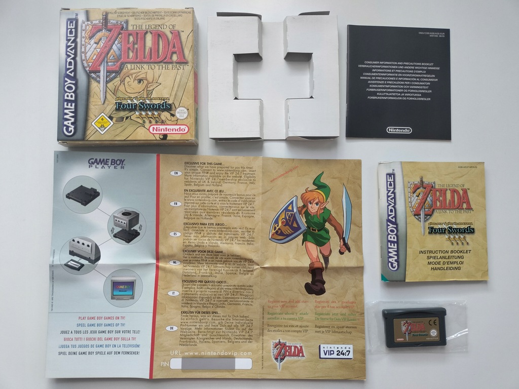 THE LEGEND OF ZELDA A LINK TO THE PAST Game Boy