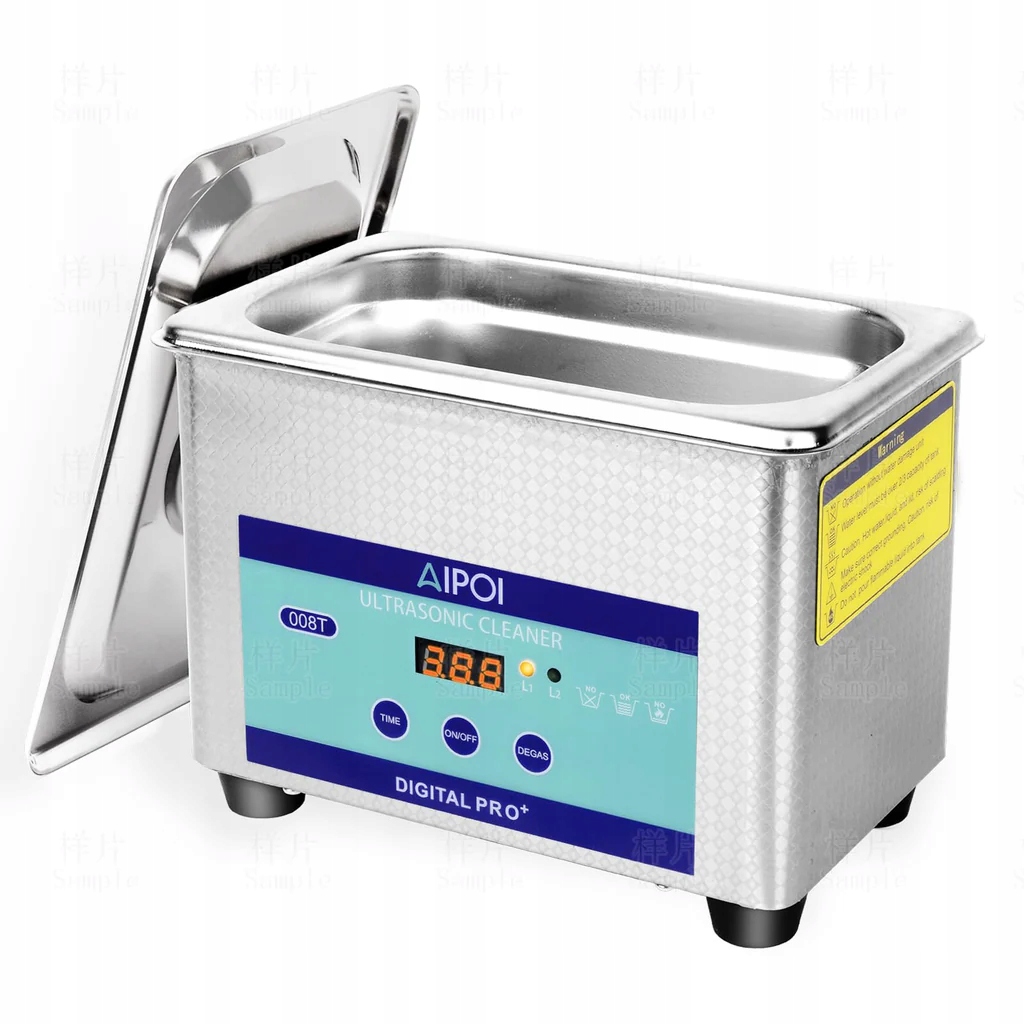 stal nierdzewna myjka ultradźwiękowa AIPOI 800 ml 35 W 40 kHz do czyszczeni