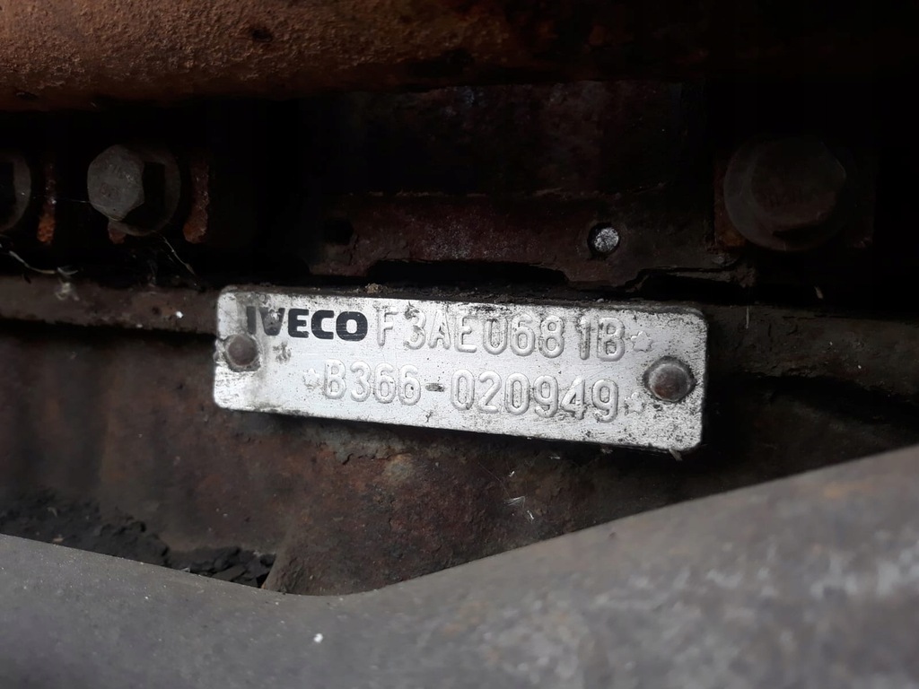 Где находится номер двигателя на ивеко дейли Купить IVECO CURSOR 10 F3AE0681B ДВИГАТЕЛЬ IVECO STRALIS: отзывы, фото и характе