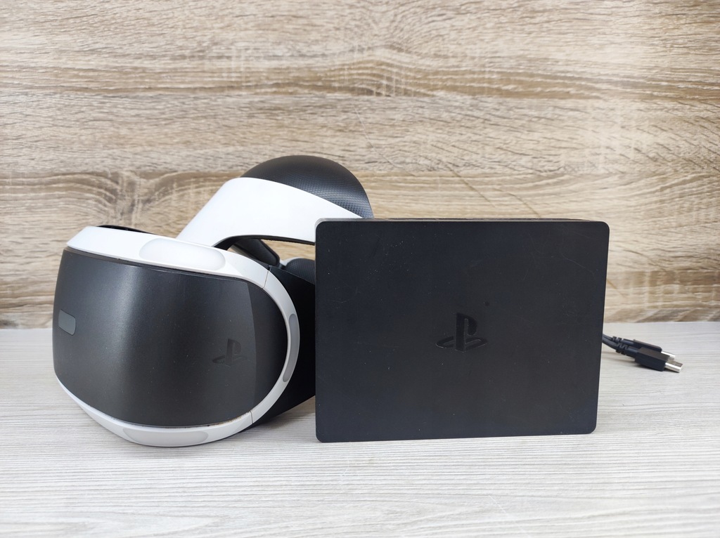 Zestaw Sony Playstation VR V2 - Gogle + moduł + okablowanie PS4