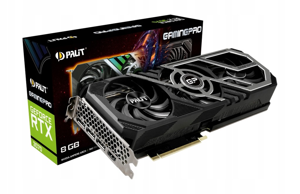 Купить Видеокарта Palit RTX 3070 GAMING PRO: отзывы, фото, характеристики в интерне-магазине Aredi.ru