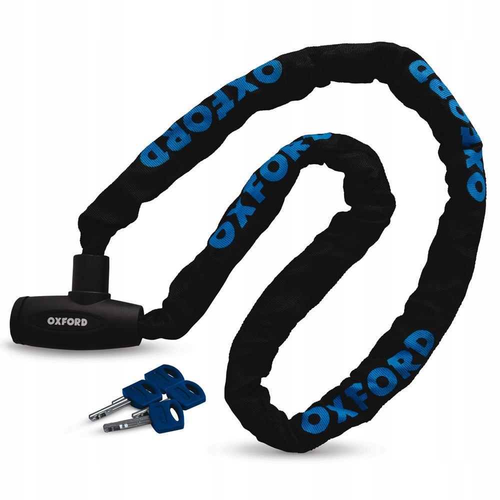 OXFORD ŁAŃCUCH DO MOTOCYKLA OXFORD GP CHAIN LOCK DŁUGOSC 1.5 METRA Z ZAPIĘC