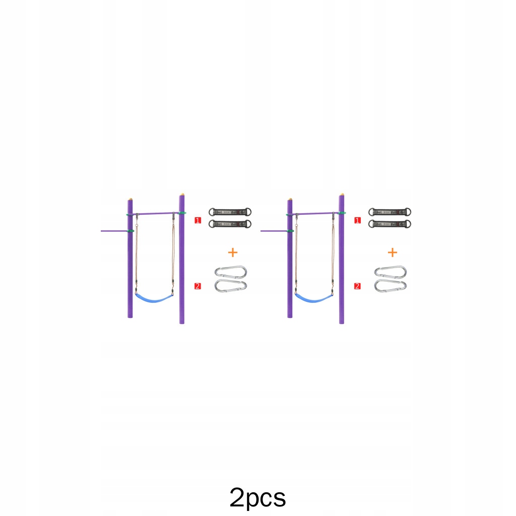 2x 1 huśtawka Zestaw (z liną)Pasek do